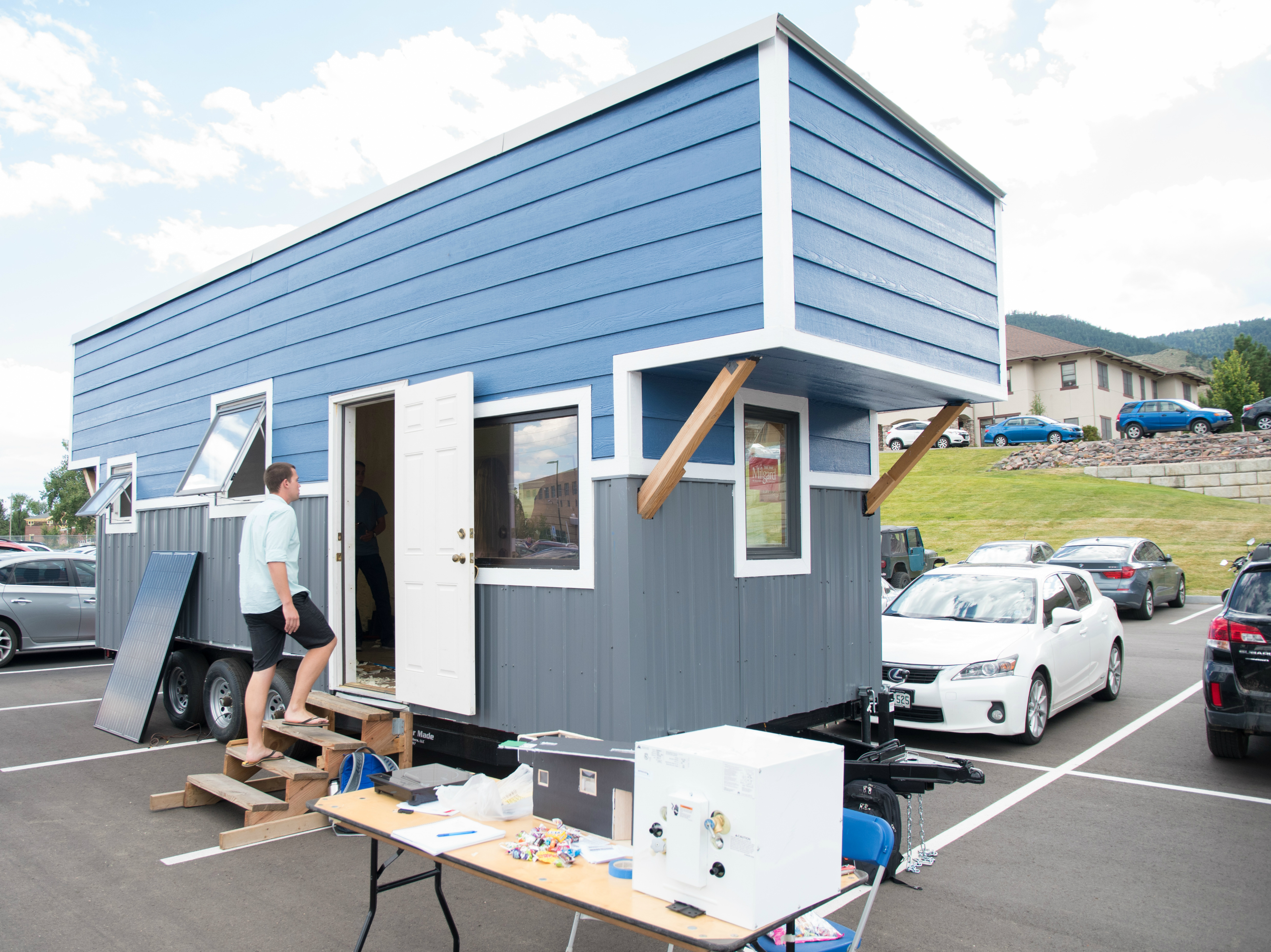 Mines Tiny House at the 2017 Celebration of Mines event